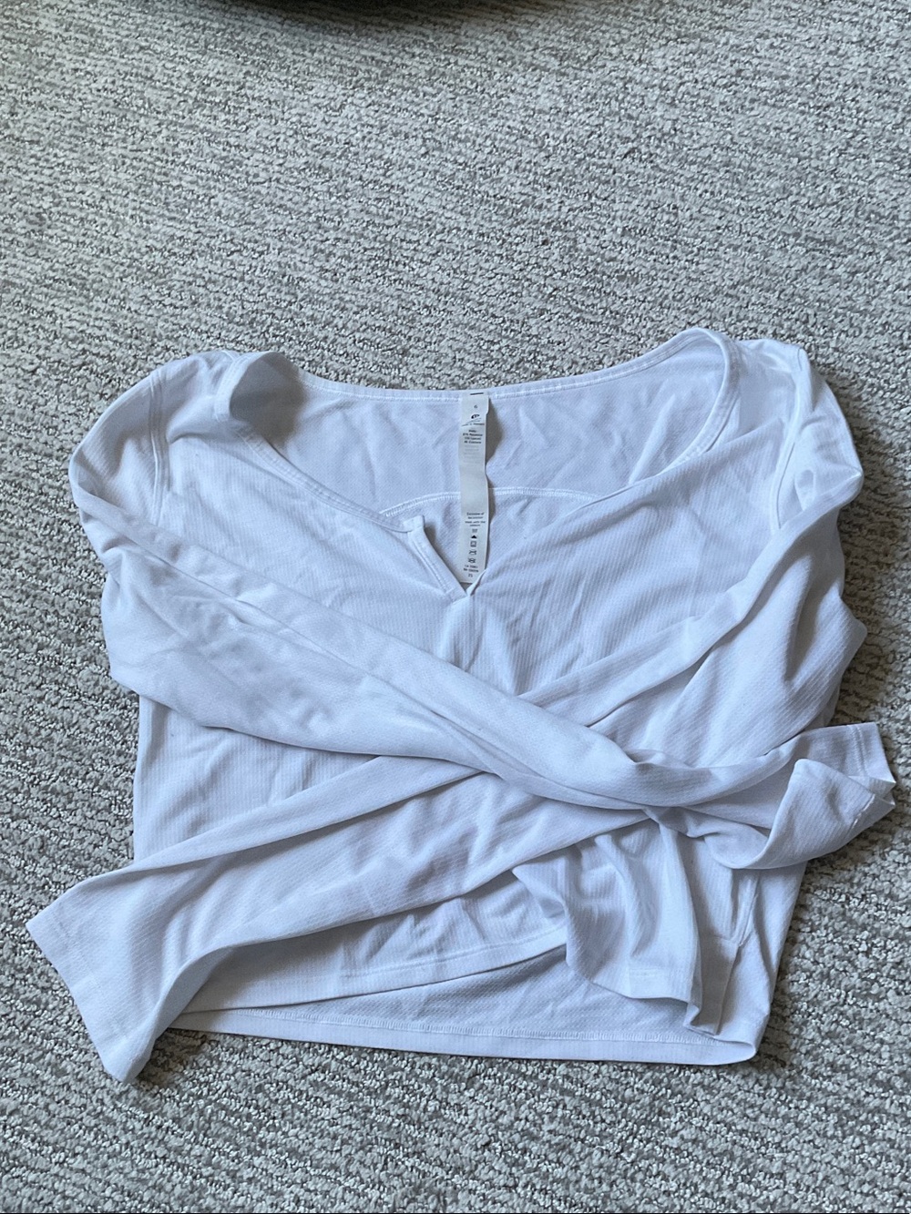 lululemon long sleeve crop top